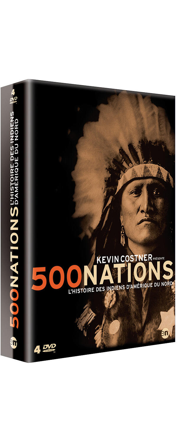 Couverture de : 500 Nations : Histoire des Indiens d'Amérique du Nord