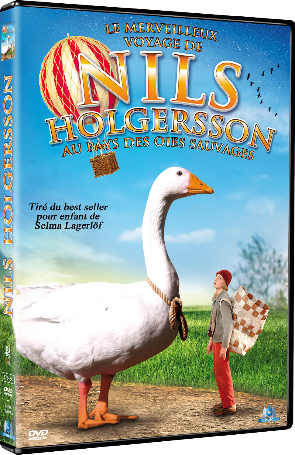 Couverture de : Le Merveilleux Voyage de Nils Holgersson au pays des oies sauvages
