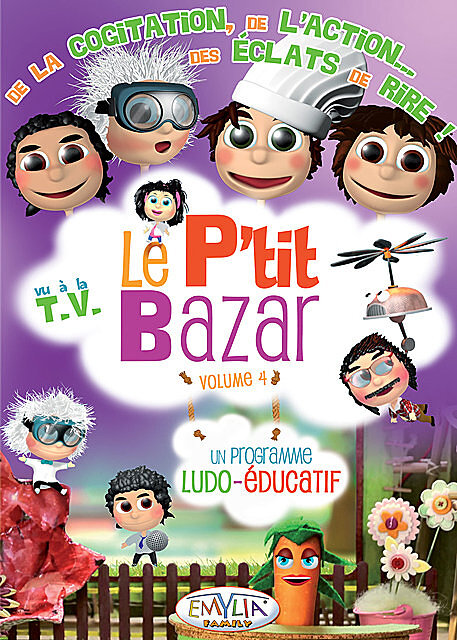 Couverture de : Le P'tit bazar v.4