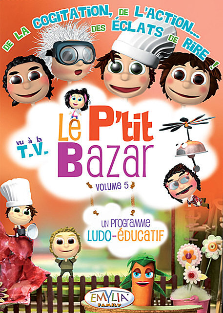 Couverture de : Le P'tit bazar v.5