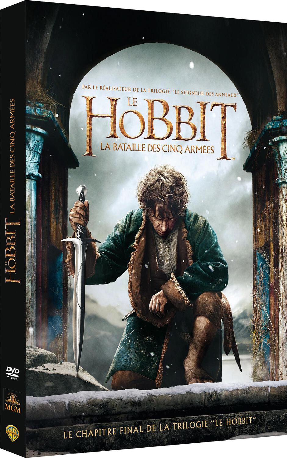 Couverture de : Le Hobbit v.3, La bataille des cinq armées
