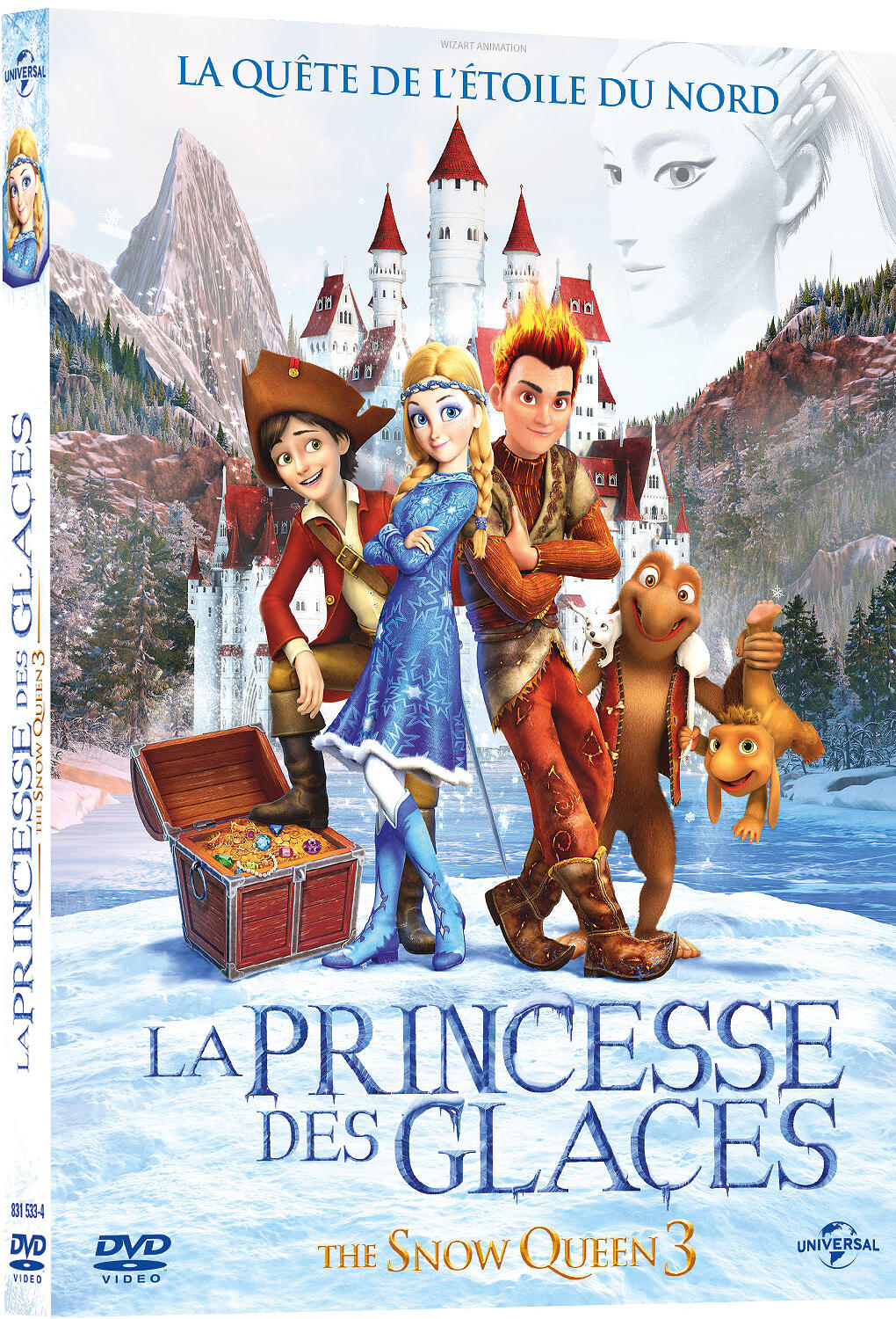 Couverture de : La Princesse des glaces : The Snow Queen 3