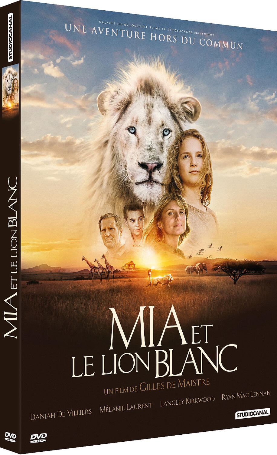 Couverture de : Mia et le lion blanc