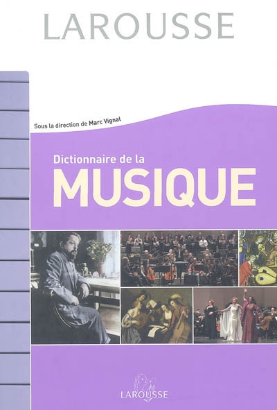 Couverture de : Dictionnaire de la musique