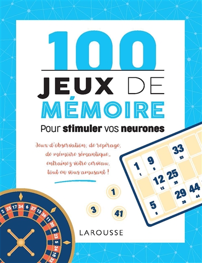 Couverture de : 100 jeux de mémoire pour stimuler vos neurones