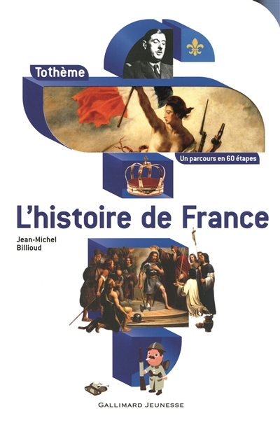 Couverture de : L'histoire de France