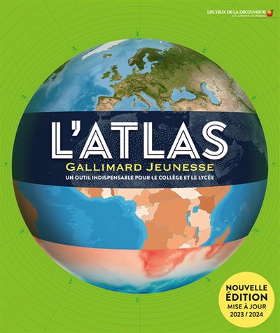 Couverture de : L'atlas Gallimard jeunesse