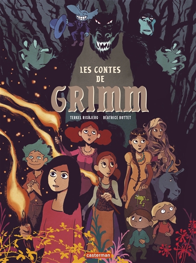 Couverture de : Les  contes de Grimm