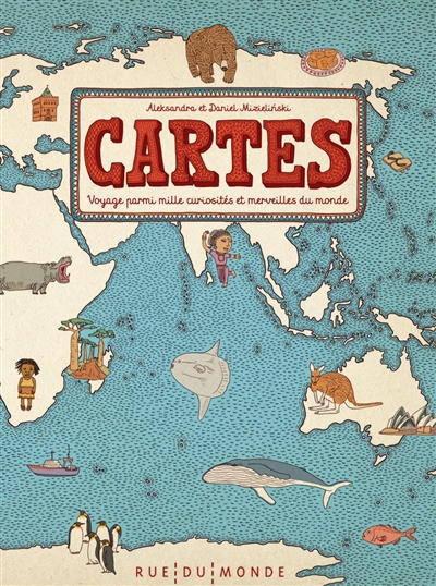 Couverture de : Cartes : voyage parmi mille curiosités et merveilles du monde