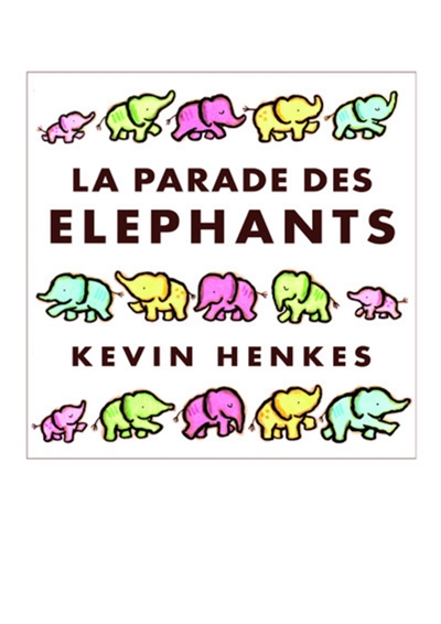 Couverture de : La parade des éléphants