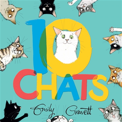 Couverture de : 10 chats
