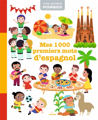 Couverture de : Mes 1000 premiers mots d'espagnol