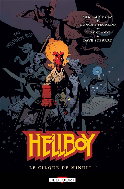 Couverture de : Hellboy v.16, Le cirque de minuit