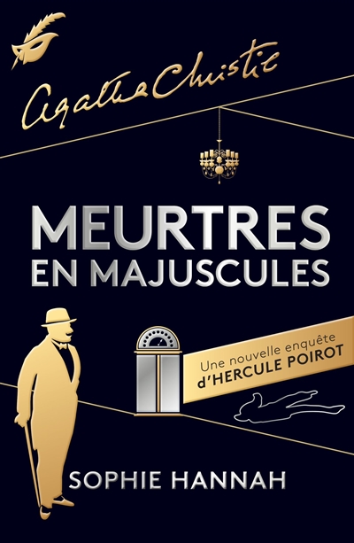 Couverture de : Meurtres en majuscules : une nouvelle enquête d'Hercule Poirot