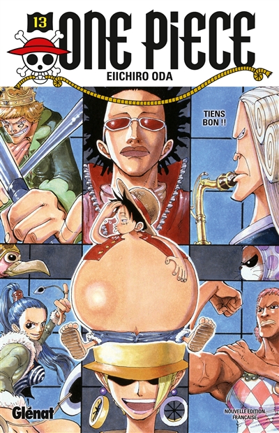 Couverture de : One Piece v.13, Tiens bon !!