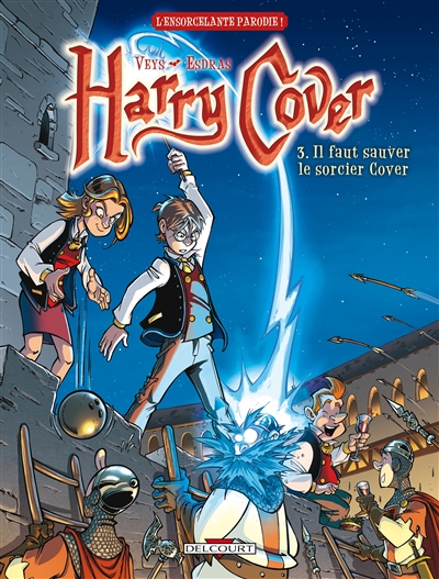 Couverture de : Harry Cover v.3, Il fut sauver le sorcier cover