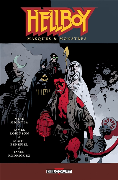 Couverture de : Hellboy v.14, Masques & monstres