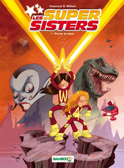 Couverture de : Les Super Sisters v.1, Privée de laser