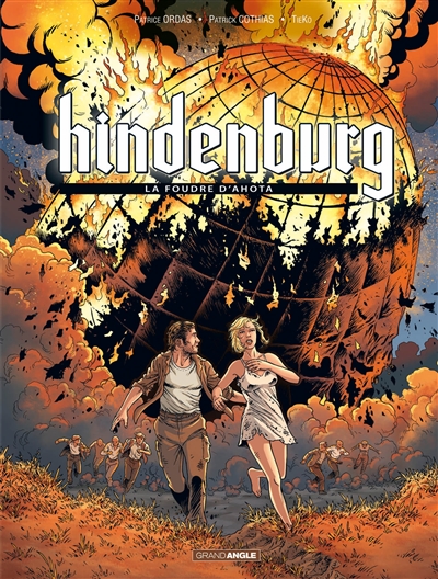 Couverture de : Hindenburg v.3, La foudre d'Ahota