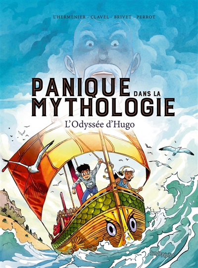 Couverture de : Panique dans la mythologie, L'odyssée d'Hugo