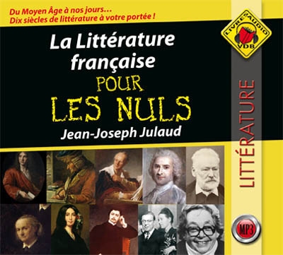 Couverture de : La littérature française pour les nuls