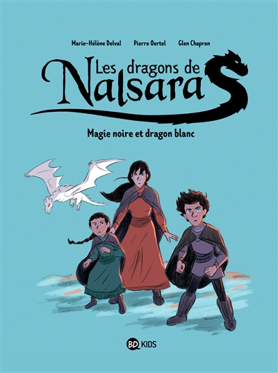 Couverture de : Les dragons de Nalsara v.4, Magie noire et dragon blanc